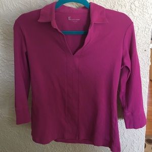 Pink Pullover Top