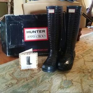 Jimmy Choo Hunter rain boots