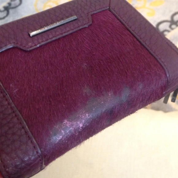 BOGO 👛 Parfois eggplant colored cowhide wallet - Picture 4 of 4