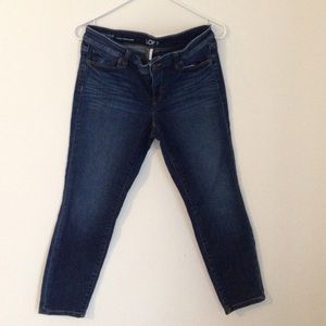 Bundle banana republic top and LOFT Jeans