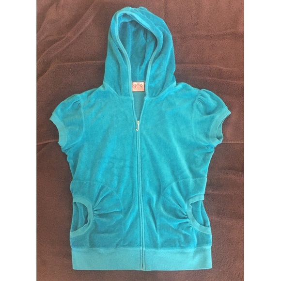 Juicy couture short sleeve tracksuit jacket