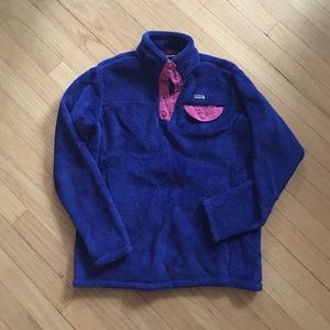 Girls Plush Patagonia 1/4 Fleece