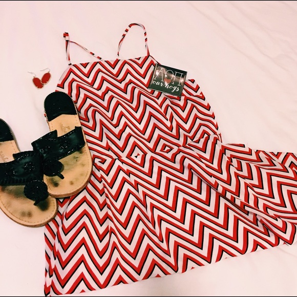 Altar'd State Chevron Dress