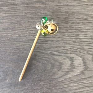 Hair stick with bell
