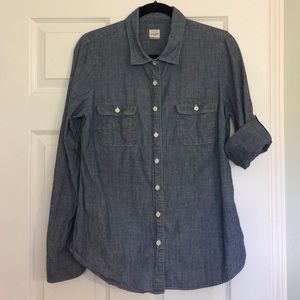 J. Crew chambray button down