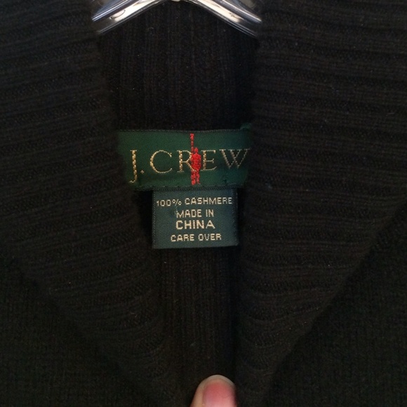 J. Crew Other - J. Crew black cashmere tneck sweater