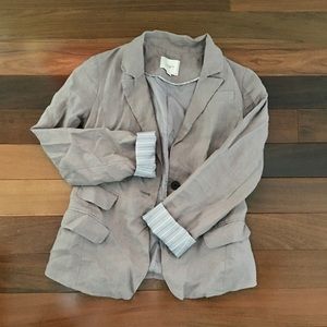 Loft linen blazer