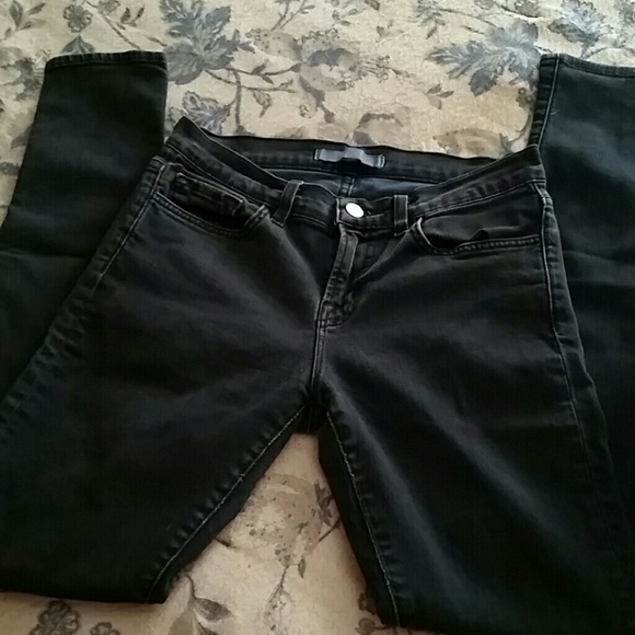 Midnight Blue dark Jbrand skinny jeans