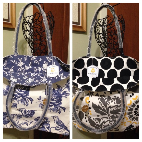 Canvass Totes 2Pcs (Sold to DONNA K.)