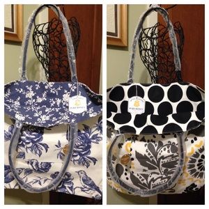 Canvass Totes 2Pcs (Sold to DONNA K.)