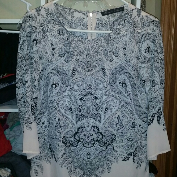 Rose and Olive blouse size xs