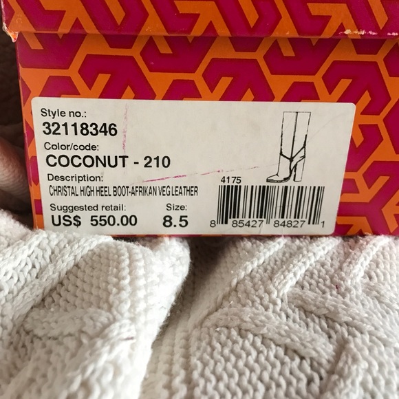 Tory Butch Christal High Heel Boot - Size 8.5