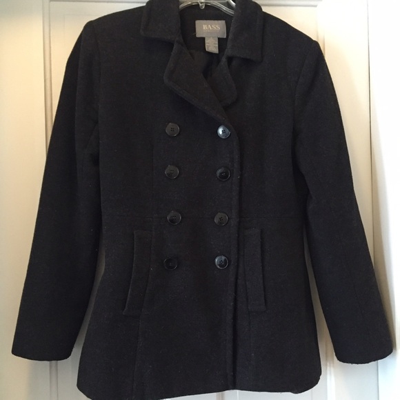 Bass Wool Pea Coat - Picture 6 of 14