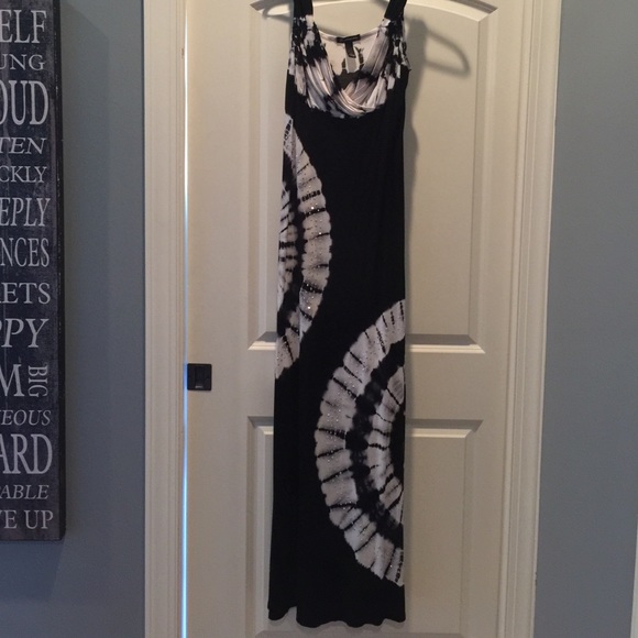 Woman's large rayon maxi dress