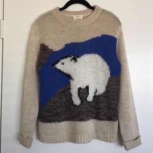 UO polar bear sweater