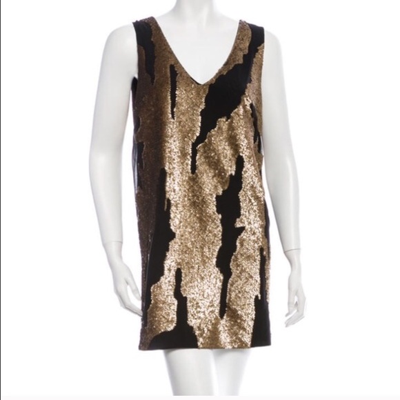 Robert Rodriguez- Sequin Mini Dress