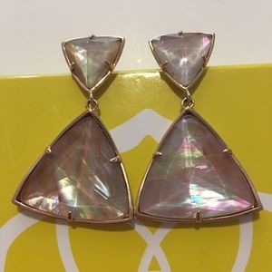Kendra Scott Maury Earrings - Brown Pearl