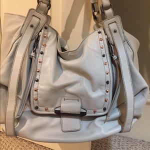 Kooba Jonnie shoulder bag light/pale grey