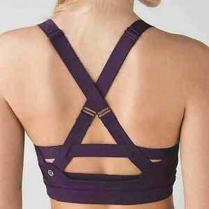 Final Price💋Lululemon Plum Pure Practice Bra💜