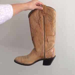 ACME leather cowboy boots