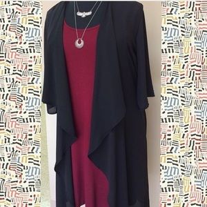 Black Lightweight Trench