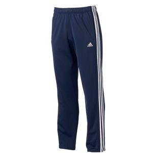 Blue Adidas track pants
