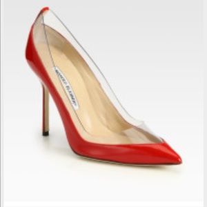 Manolo Blahnik PVC pump
