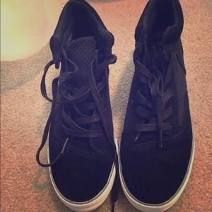 TOMS Black Suede Sneaker