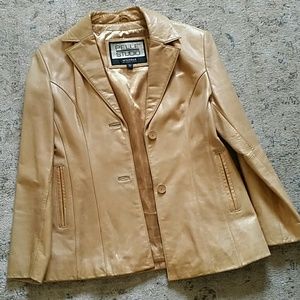 Leather jacket