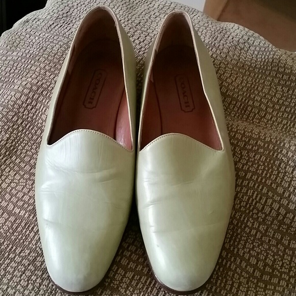 Coach  loafers low heel size 8m worn 3x