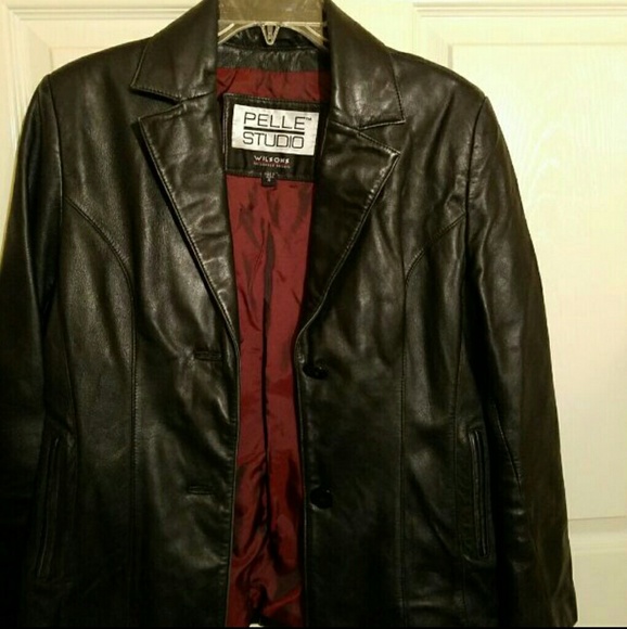 Wilson for Pelle Studio black leather jacket. - Picture 3 of 4