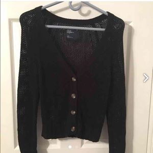 American eagle black sweater