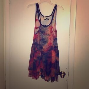 Free people grunge fairy slip