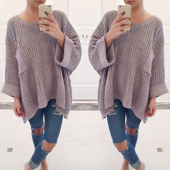 ❗️ONE left❗️Georgia Oversized Sweater - Picture 2 of 4