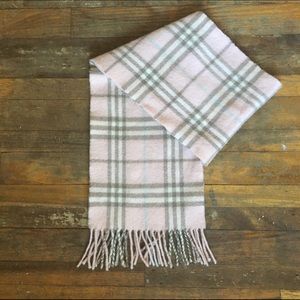 authentic burberry scarf