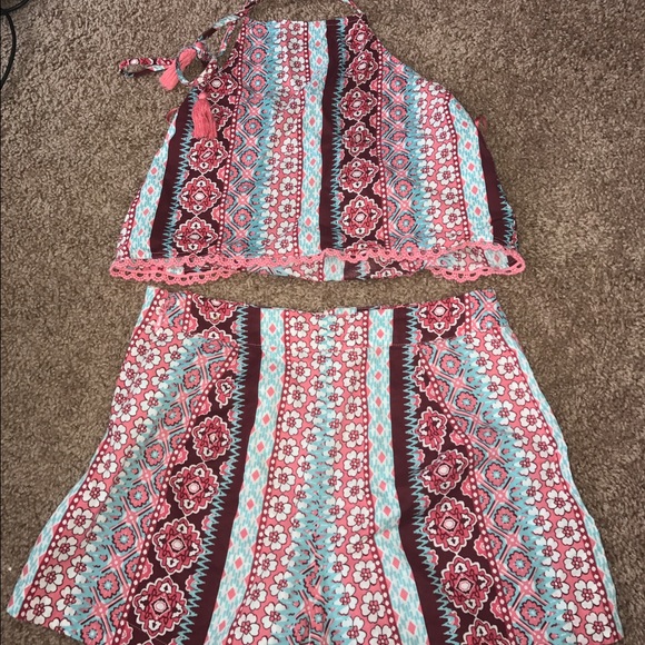 Hollister short set with top