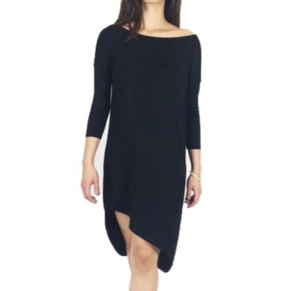 Black Patter Dress - Picture 2 of 5