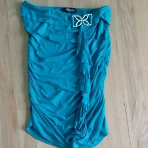 Blue woman top- Mr gusto