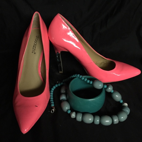 ShoDazzle Danger Hot Pink Pumps