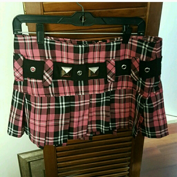 2 plaid skirts bundle