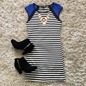 Fitted Striped Dress