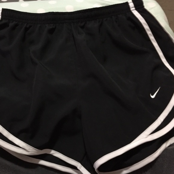 Black Nike tempo shorts