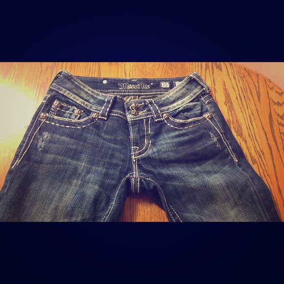 Miss Me Faded Jeans (waist size 25)