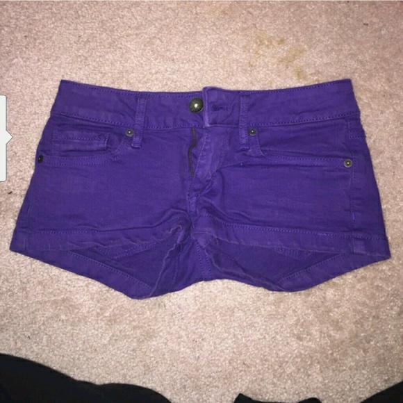Purple Bullhead jean shorts!
