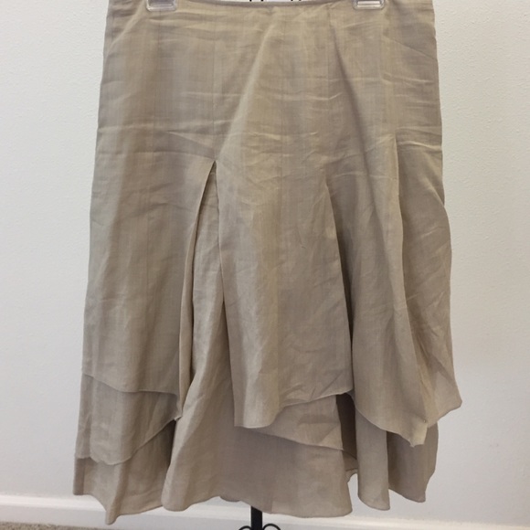 Karen Kane beige skirt