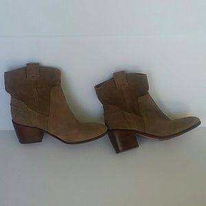 Vince Camuto suede half boots - sz 7.5