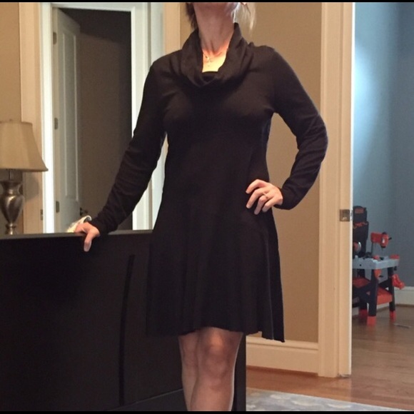 Athleta black dress