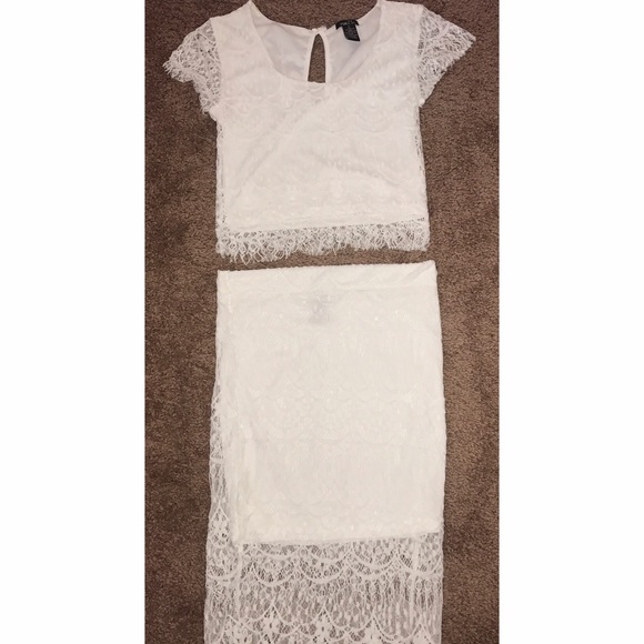 White shirt an shirt set