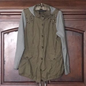 Hooded Army Jacket