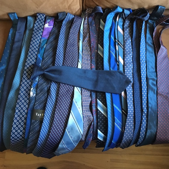 Lot of Men's Blue Neck ties